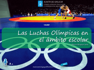 Luchas Ol&iacute;mpicas