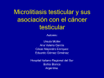 Microlitiasis testicular