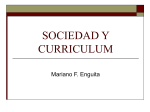 sociedad y curriculum