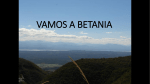 Vamos a Betania