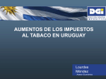 aumentos de los impuestos al tabaco en uruguay