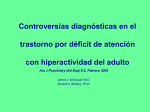 Controversias diagnósticas en el trastorno por déficit de atención