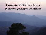 La geología de México