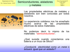 Semiconductores - Departamento de Física