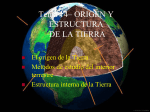 02. Origen y estructura de la Tierra