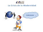 2. Crisis de la Modernidad.