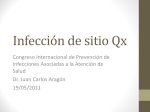 Infección de sitio Qx
