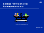 Salidas Profesionales: Farmacoeconomía