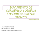 documento de consenso sobre la enfermedad renal crónica