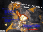 mitología en velázquez y goya