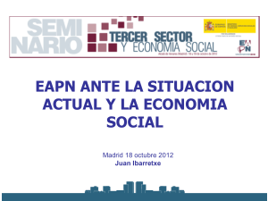 eapn ante la situacion actual y la economia social