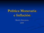 Política Monetaria e Inflación