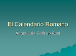 El Calendario Romano - IES Fuente de la Peña