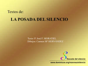 Textos "LA POSADA DEL SILENCIO"