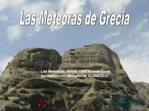 Las Meteoras de Grecia - La boutique del powerpoint