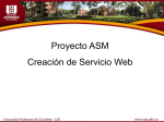 Ejemplo – Creacion del WS (java)