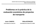 Diapositiva 1 - Evaluación Económica de Proyectos de Transporte