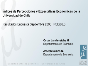 Presentación Informe - Universidad de Chile