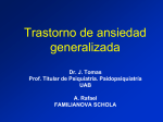 Trastorno de ansiedad generalizada