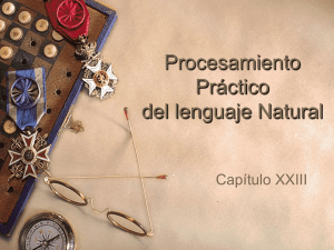 Procesamiento Práctico del lenguaje Natural