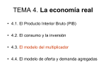 TEMA 4. La economía real