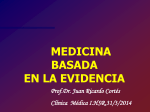 Medicina Basada en evidencia