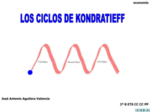 economía el ciclo de Kondratieff LOS CICLOS DE KONDRATIEFF