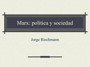 Marx: política y sociedad - tratar de comprender, tratar de ayudar