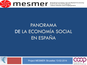 Panorama de la Econom&iacute;a Social en Espa&ntilde;a