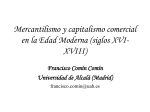 Capítulo 4. Mercantilismo y capitalismo comercial en la Edad