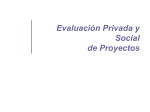Evaluación Privada y Social de Proyectos
