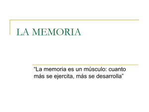 LA MEMORIA