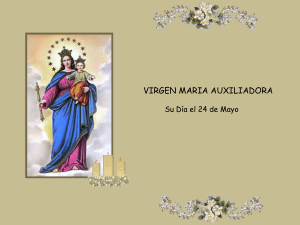 84.- Virgen Maria Auxiliadora