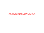 actividad economica - Economía de la Empresa