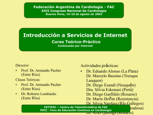 arch. . - Federación Argentina de Cardiología