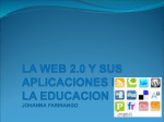 la web 2 y sus aplicaciones en la educacion