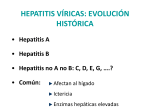 Hepatitis víricas de transmisión parenteral