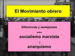 Presentación “Debate entre un socialista y un anarquista”