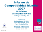 Ranking de Competitividad 2007 IMD