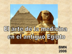 El arte de la medicina en el antiguo Egipto