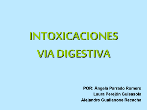 intoxicaciones via digestiva - iestriana-ef