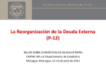 P12-Reorganizacion de la deuda externa - captac-dr