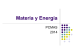 Materia y Energía