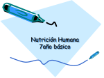 Nutricion Humana - Colegio Santa Sabina