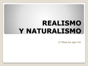 realismo y naturalismo