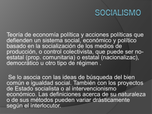 Clase Socialismo