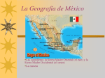 La Geografia de Mexico
