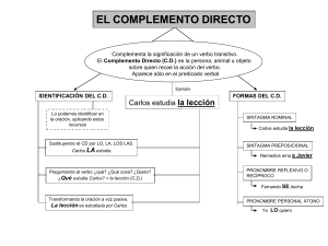 complemento circunstancial de lugar