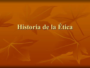 Historia de la Ética SÓCRATES