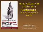 Antropología de la Música en la Globalización